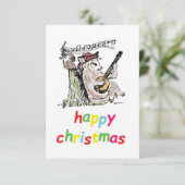 ポッサムのクリスマスカード カード (スタンド正面)