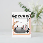 ポッサムの死んだオポッサム遊を死なせると思う ポストカード (スタンド正面)