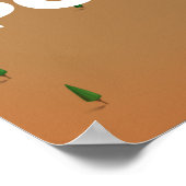 ポッサムキングダムテキサス州の地図 ポスター (角)