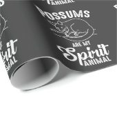 ポッサムスピリットアニマル – オポッサムアニマルファン ラッピングペーパー (ロールコーナー)