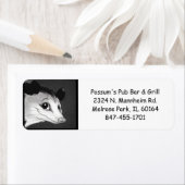 ポッサムズパブバー&グリル差出人住所ラベル ラベル (インサイチュ)