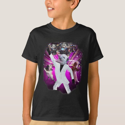 ポッサムディスコボール踊り Tシャツ (正面)