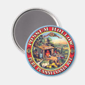 ポッサム中空 – 磁石 (正面/裏面)