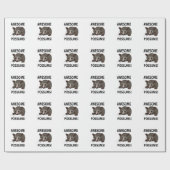 ポッサム素晴らしおもしろいズ ラッピングペーパー (フラット)