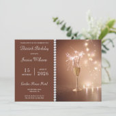 ポッシュシャンパンスパークル&ライツバースデーパーティー 招待状 (スタンド正面)