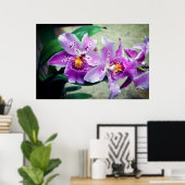 ポッシュパープルオーキンスのポスター ポスター (ホームオフィス)