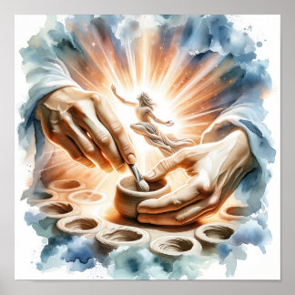 ポッターとクレイクリスチャンのアートポスター ポスター