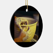 ポッターの手が1本を作る セラミックオーナメント (右)