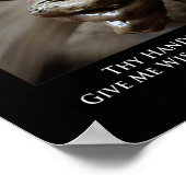 ポッターの手。神が私たちを形作る。 ポスター (角)