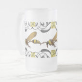 ポッターワップ フロストグラスビールジョッキ (正面左)