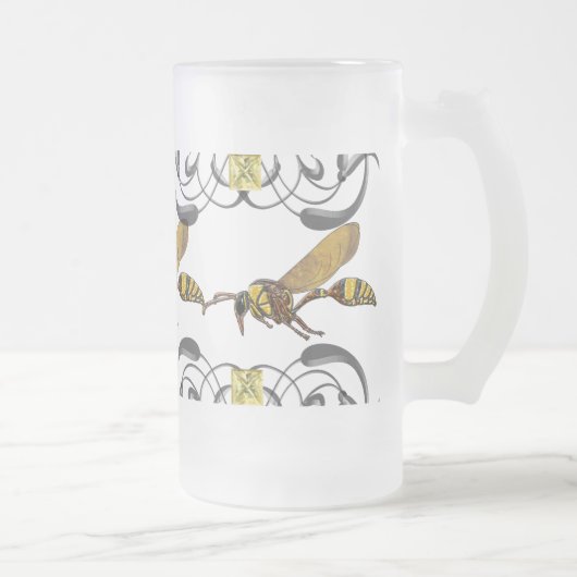 ポッターワップ フロストグラスビールジョッキ (右)