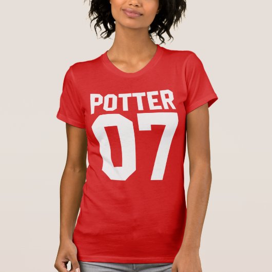 ポッター07 Tシャツ、ポッターTシャツ Tシャツ (正面)
