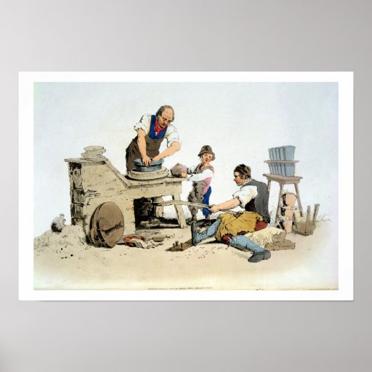 ポッター、「イギリスの素晴らし衣装」から ポスター (正面)