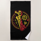 ポッツァロクオーレディシリア ビーチタオル (正面)