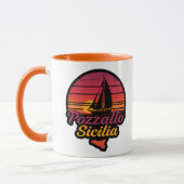 ポッツァロシチリア マグカップ (左)