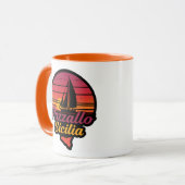 ポッツァロシチリア マグカップ (正面左)