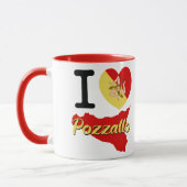 ポッツァロ大好き マグカップ (左)