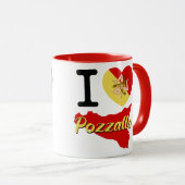 ポッツァロ大好き マグカップ (正面右)