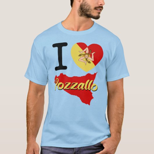 ポッツァロ大好き Tシャツ (正面)