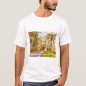 ポッツタウン近くの秋の田舎道 Tシャツ (正面)