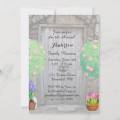 ポッテかわいらしッドガーデンオールドウッドドアファミリー懇親会 招待状 (裏面)