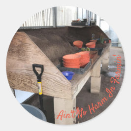 ポッティングテーブルシェッド ラウンドシール