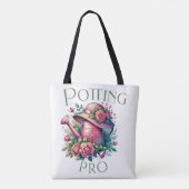ポッティングプロコテージフローラ水遣い缶トートバッグ トートバッグ (裏面)