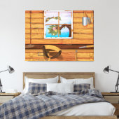 ポッティング小屋 キャンバスプリント (インサイチュ (寝室))