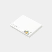 ポッテエレガントッドハウスプラントウォーターカラーボタニカル ポストイット (アングル)