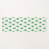 ポッテサンセビリアスネークプラントプリント ヨガマット (正面(横))