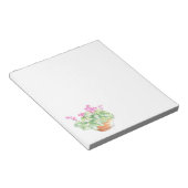 ポッテッドウォーターカラーシクラメン ノートパッド (アングル)