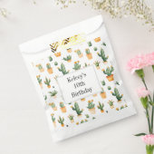 ポッテッドサボテンの白 フェイバーバッグ (封をした状態)