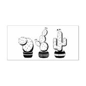 ポッテッドサボテン – サボテン植物 ラバースタンプ (インプリント)