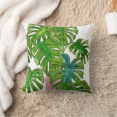 ポッテッドジャングルI クッション (ブランケット)