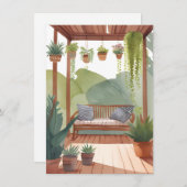 ポッテドポーチ | 水彩植物用カー絵を描ド (正面/裏面)