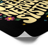 ポットおもしろい認識度無用な神経系の所有者 ポスター (角)