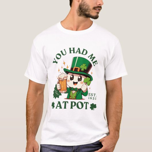 ポットでメロメロ Tシャツ (正面)