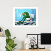 ポットで ポスター (ホームオフィス)