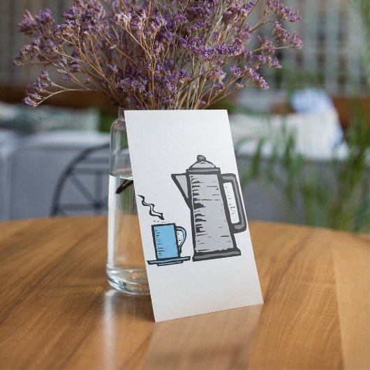 ポットとカップ 招待状