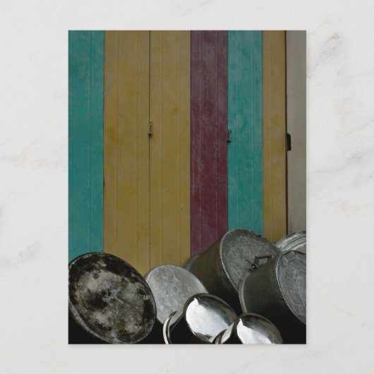 ポットとパンのはがき ポストカード (正面)