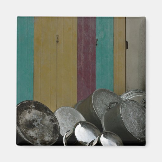 ポットとパンマグネット マグネット (正面)