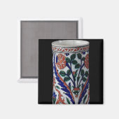 ポットとフローラ装飾， Iznik マグネット (正面/裏面)