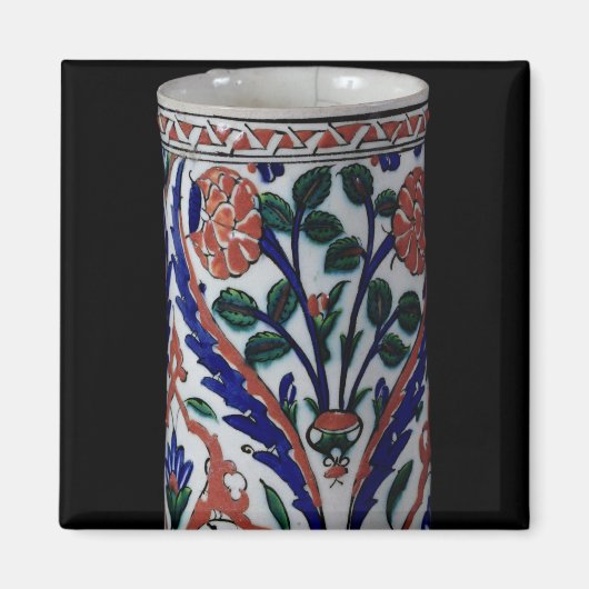 ポットとフローラ装飾， Iznik マグネット (正面)