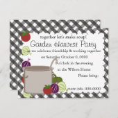 ポットのスープ 招待状 (正面/裏面)