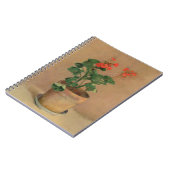 ポットのゼラニウム、c.1905 (キャンバスの油) ノートブック (左側)