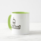 ポットのヘッドコーヒー・マグ マグカップ (正面左)