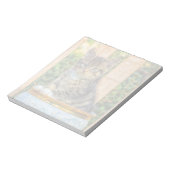 ポットのベビー猫 ノートパッド (回転)