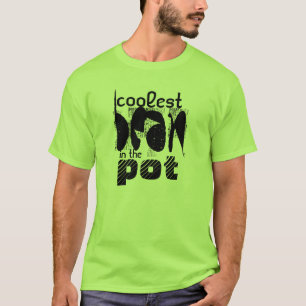 ポットのワイシャツの最もクールな豆 Tシャツ