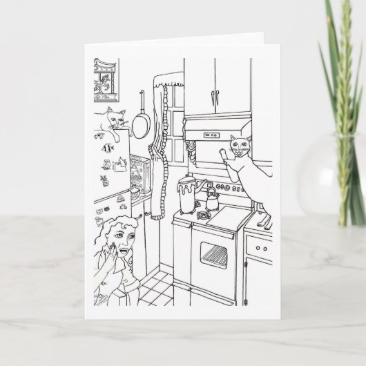 ポットの沸騰 カード (正面)