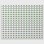 ポットの葉のW33 "トリオ" ラッピングペーパー (フラット)